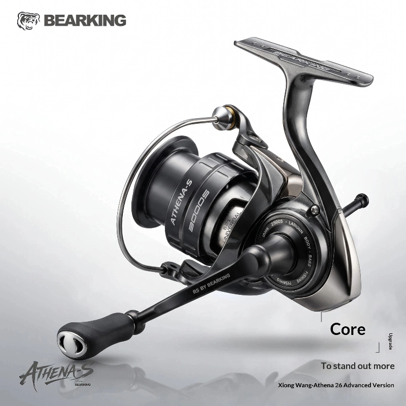 Kastking Reel Zephyr - BEARKING ATHENA‑S Advanced Spinning Reel 9+1