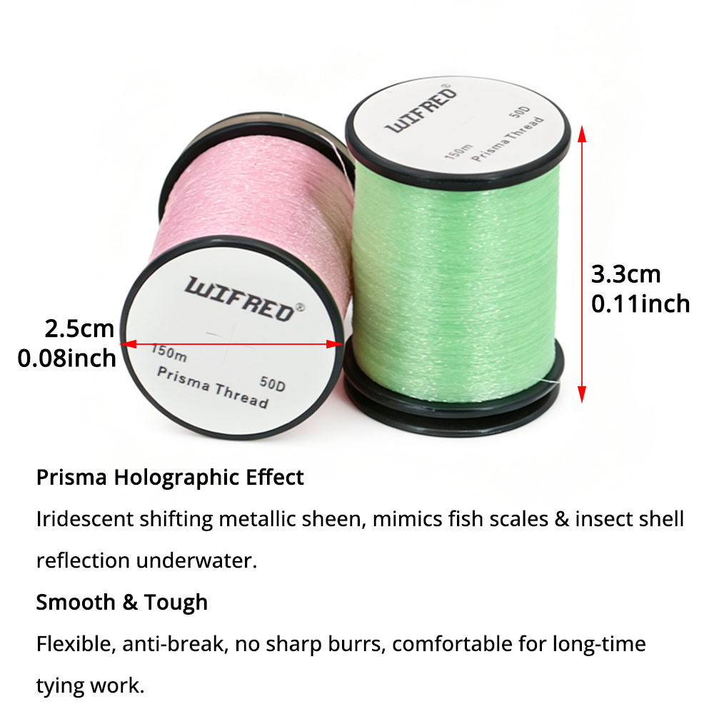  50D Prisma Fly Tying Thread  - Ice Fishing Line review and price