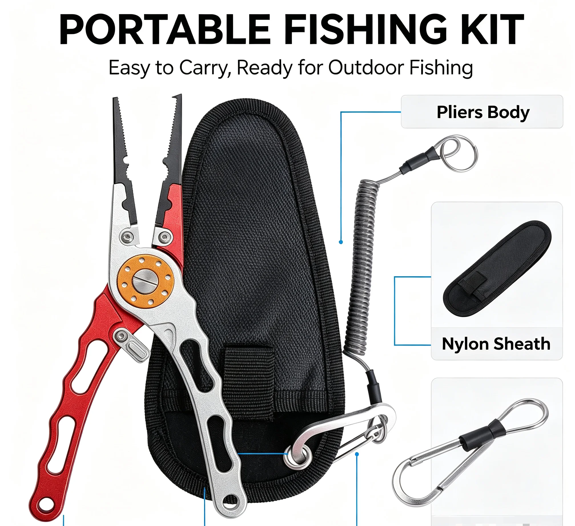 Aluminum Alloy Long Nose Fishi - Fishing Line Cutter review and price