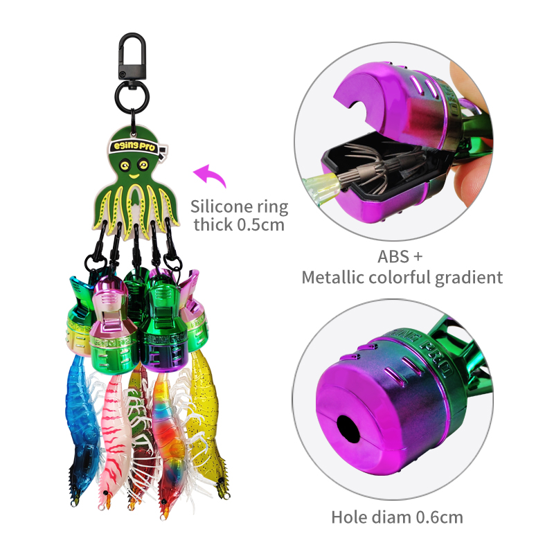 New Electroplating Squid Jig B - Fishing Line Dispenser review and price